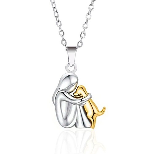 Cute puppy dog - cute, necklace