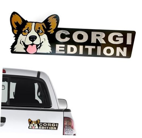 Dog edition car badge - edition,