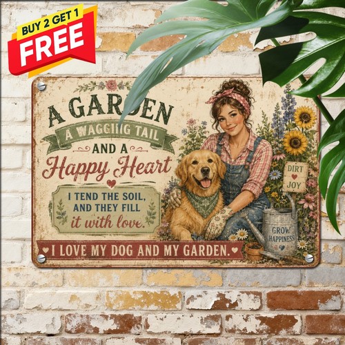 Garden lover dogs and plants - dogs,