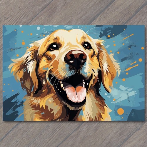 Sticker dog golden retriever - dog,