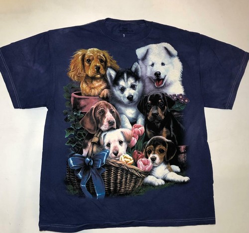 The mountain puppy - mountain, collage
