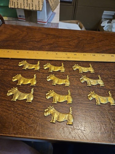 Lot cute scottie dogs - 10,