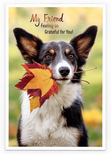 Thanksgiving card for - thanksgiving, friend