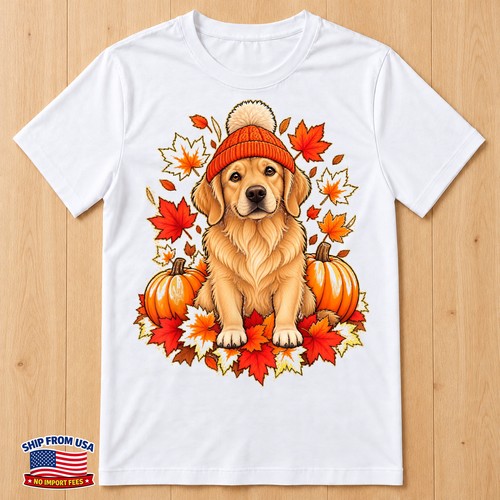 Cute golden retriever - golden, scarf