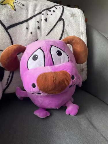 Courage dog cute plush doll - plush,