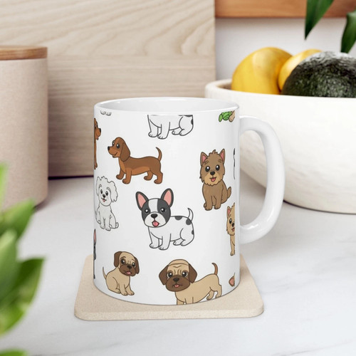 Cute dog lover coffee - dog,