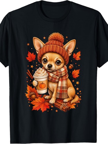 Cute autumn chihuahua - cute,