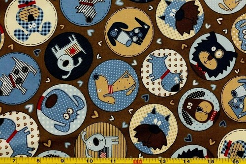 Tina scrap x21 puppy - scrap, 9"x21"