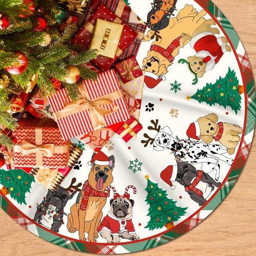 Christmas tree skirt 48inch - christmas,